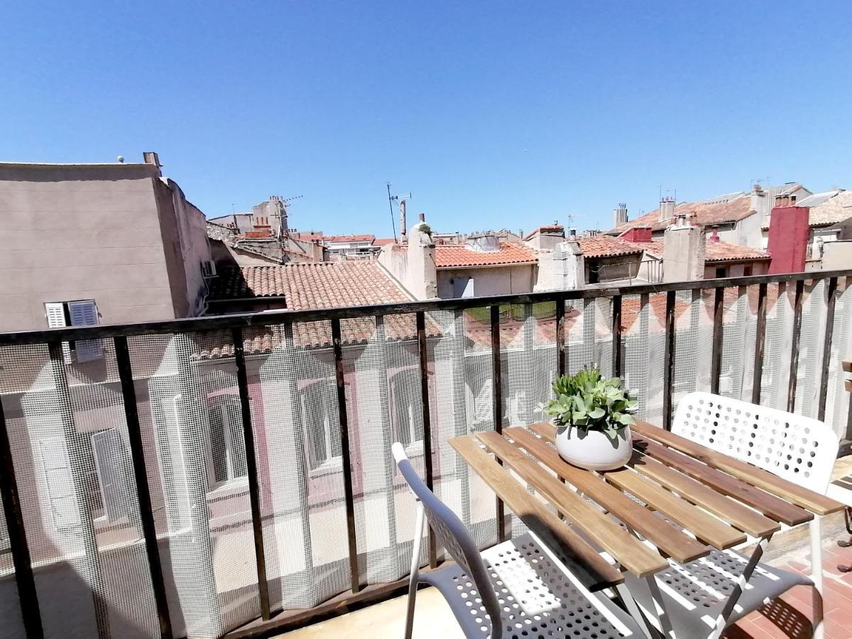Studio Vieux-Port Avec Terrasse Marseilles Exterior foto